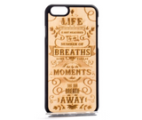 Meaning of Life Natural Wood Phone Case
