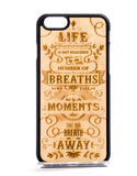 Meaning of Life Natural Wood Phone Case